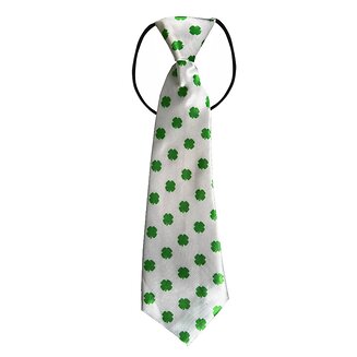 Fako Fashion - Kinderstropdas - Print - Elastiek - Klavertje Vier