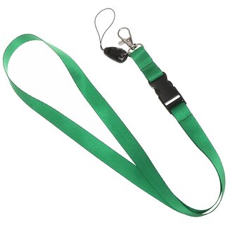Fako Bijoux - Keycord - Lanyard - Sleutelkoord - Badgehouder - 51cm - 20mm - Groen