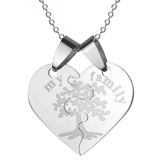 Fako Bijoux - Ketting - My Family - Levensboom