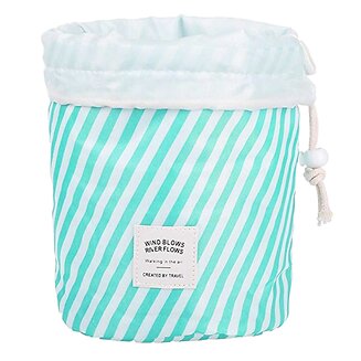Fako Fashion - Make Up Tas - Cosmetica Organizer - Reistas - Toilettas - Streep Groen